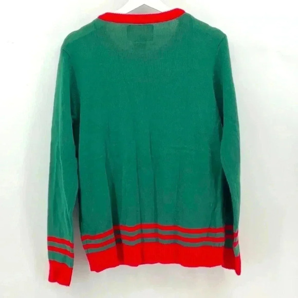 HAPPY HOLIDAYS CHRISTMAS SWEATER WITH LIGHTS - Picture 2 of 5